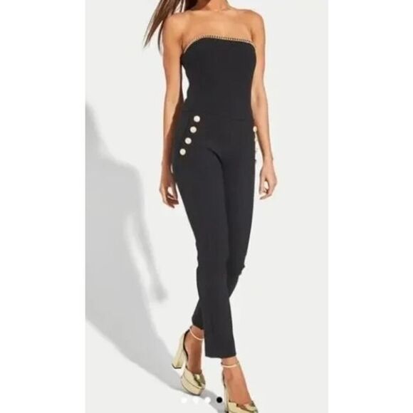 NWT Generation Love Alexis Crepe Jumpsuit Sz. S - Picture 2 of 10